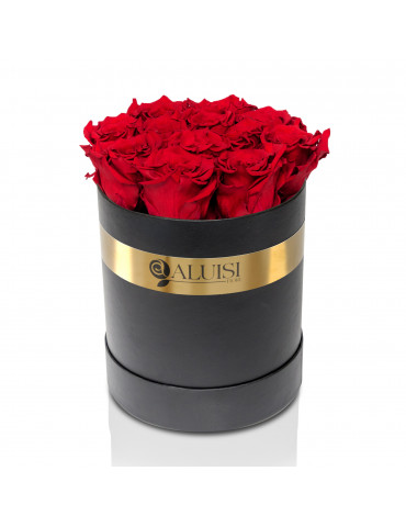 12 Rose Rosse Stabilizzate