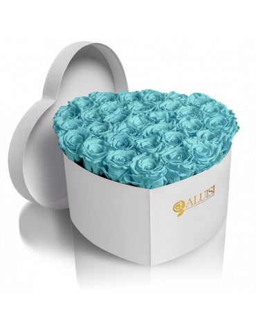 Box Cuore Rose Tiffany Stabilizzate