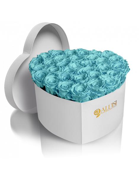 Box Cuore Rose Tiffany Stabilizzate