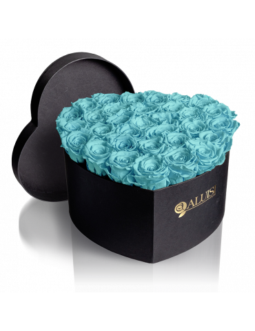 Box Cuore Rose Tiffany Stabilizzate