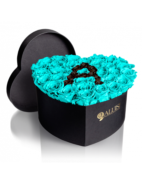 Cuore Rose Tiffany Stabilizzate Personalizzabile