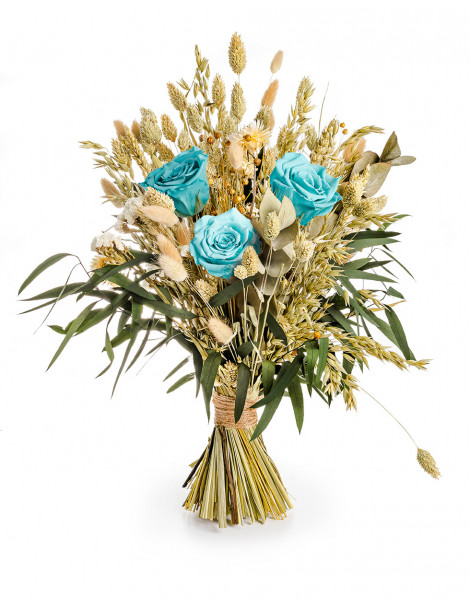 Bouquet Di Fiori Stabilizzati - Rose Tiffany